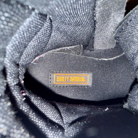 Harley Davidson Women's Casper Logger Black Leather Riding Boots 8.5 - Picture 8 of 13